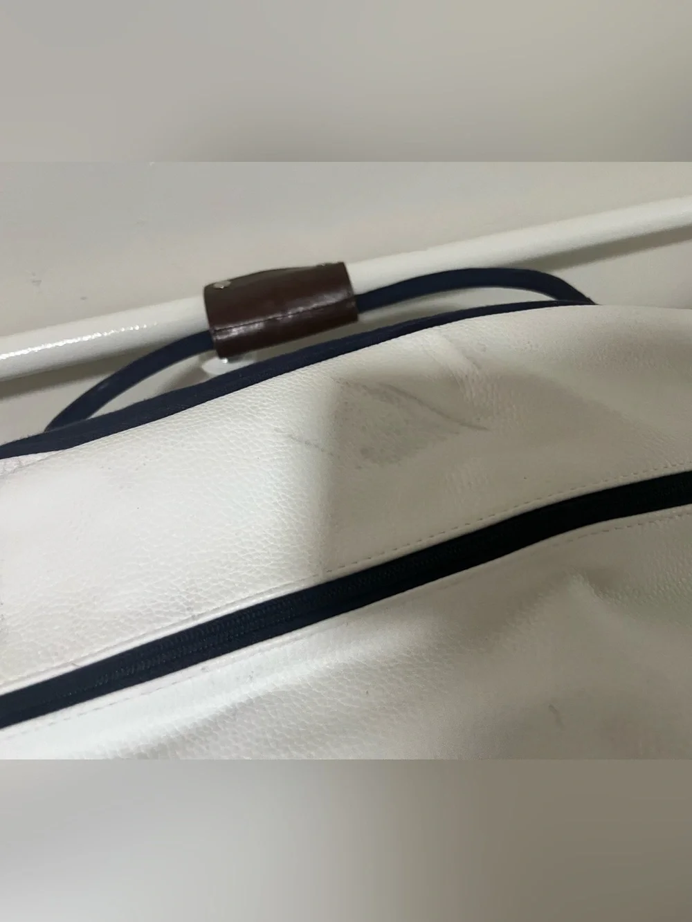 Polo Ralph Lauren Leather and fabric Duffel Bag